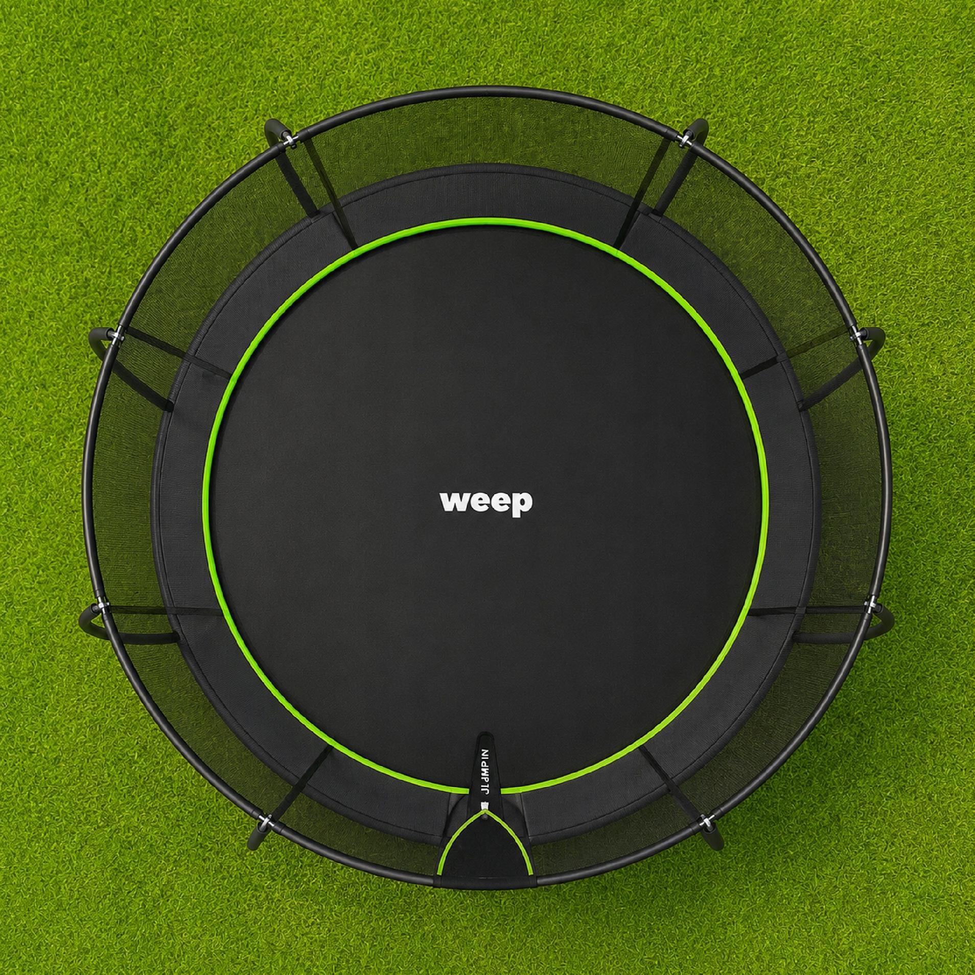 Trampolina Domowa Dla Dzieci Do Ogrodu Z Siatką Wewnętrzną - Weep 427cm 14" 5/7
