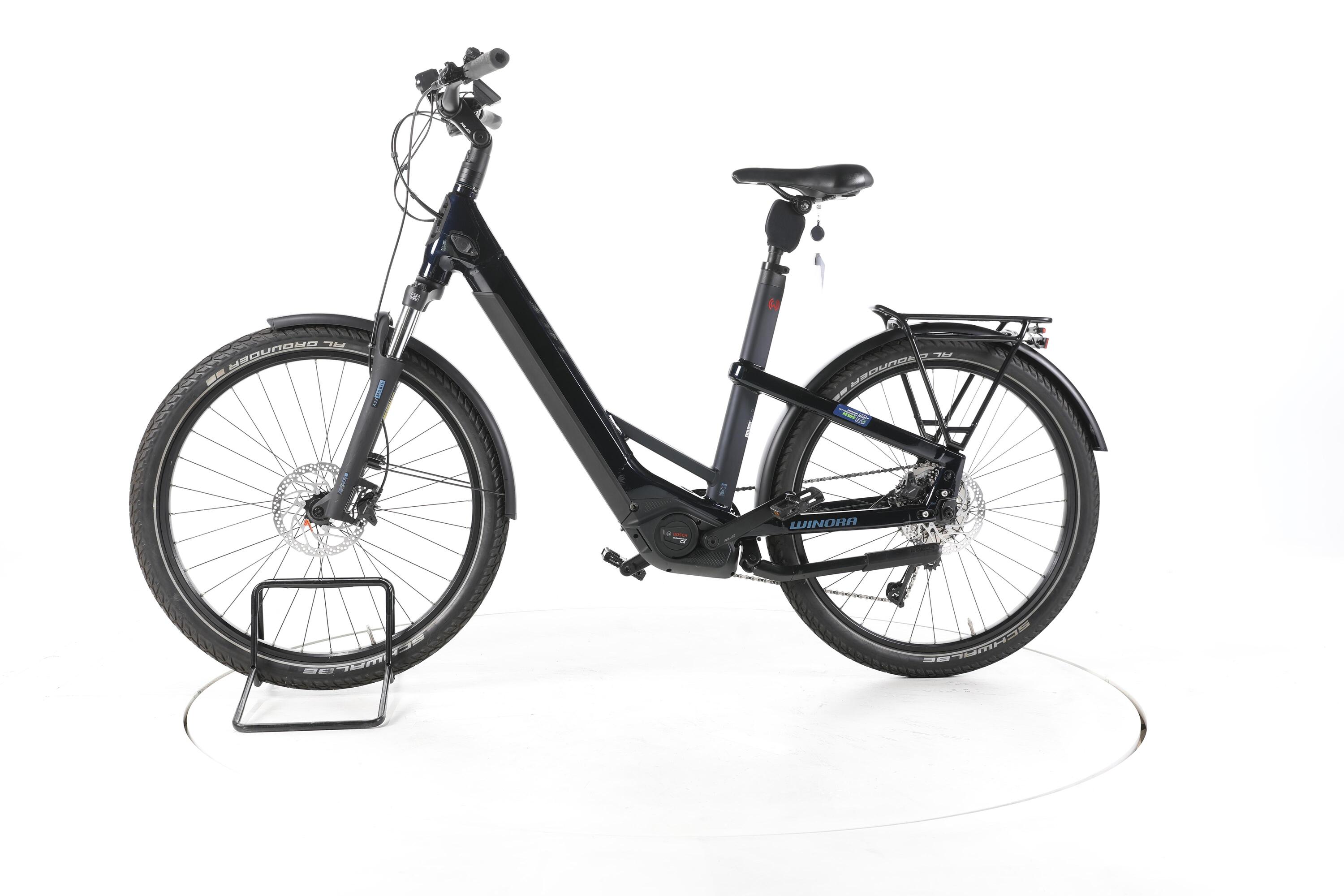 Second Life - Winora Yakun 10 Trekking E-Bike Niska rama - Bardzo dobry stan 6/7