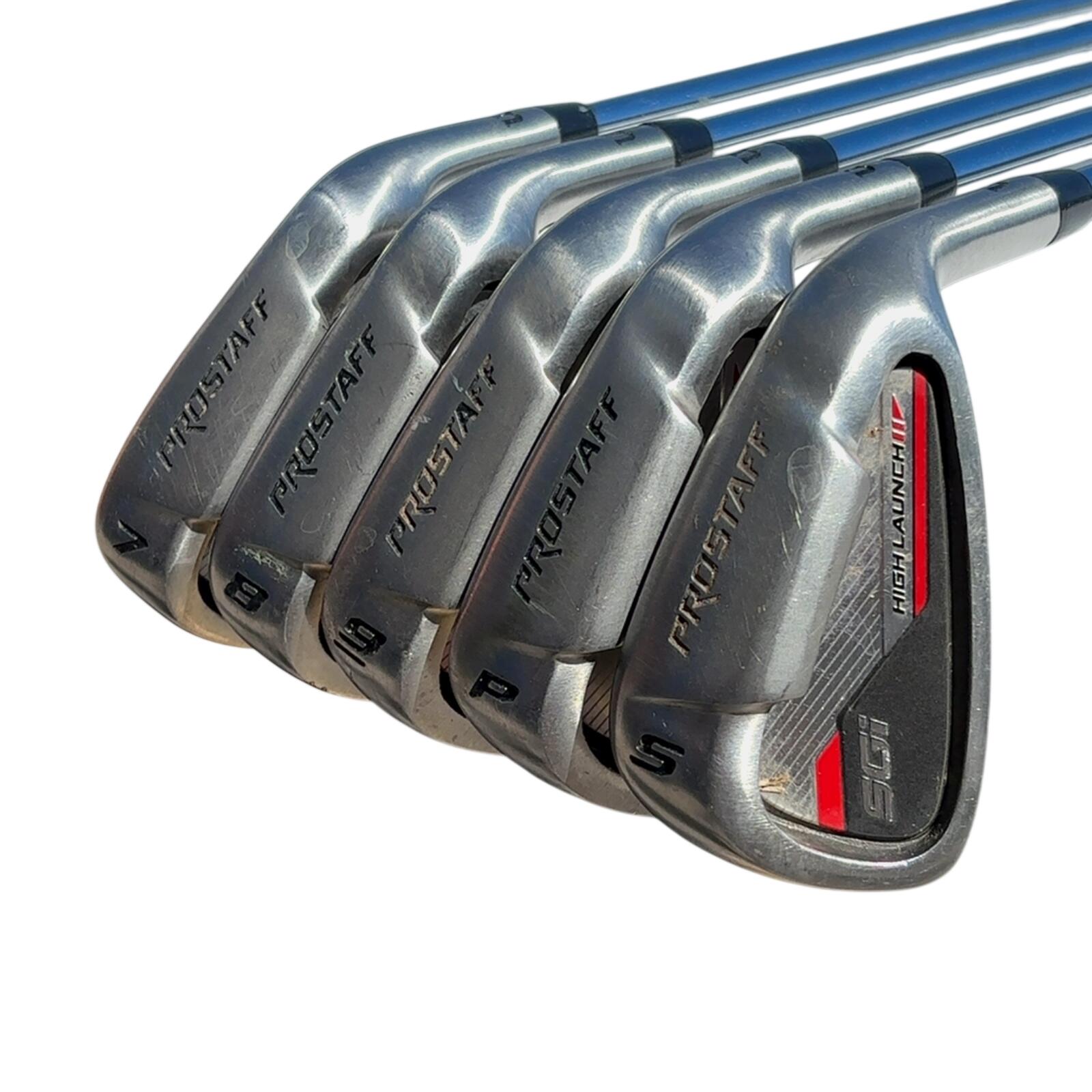 Wilson SGI Série de fers / 7-PW+SW / Flex Regular / Acier 3/7