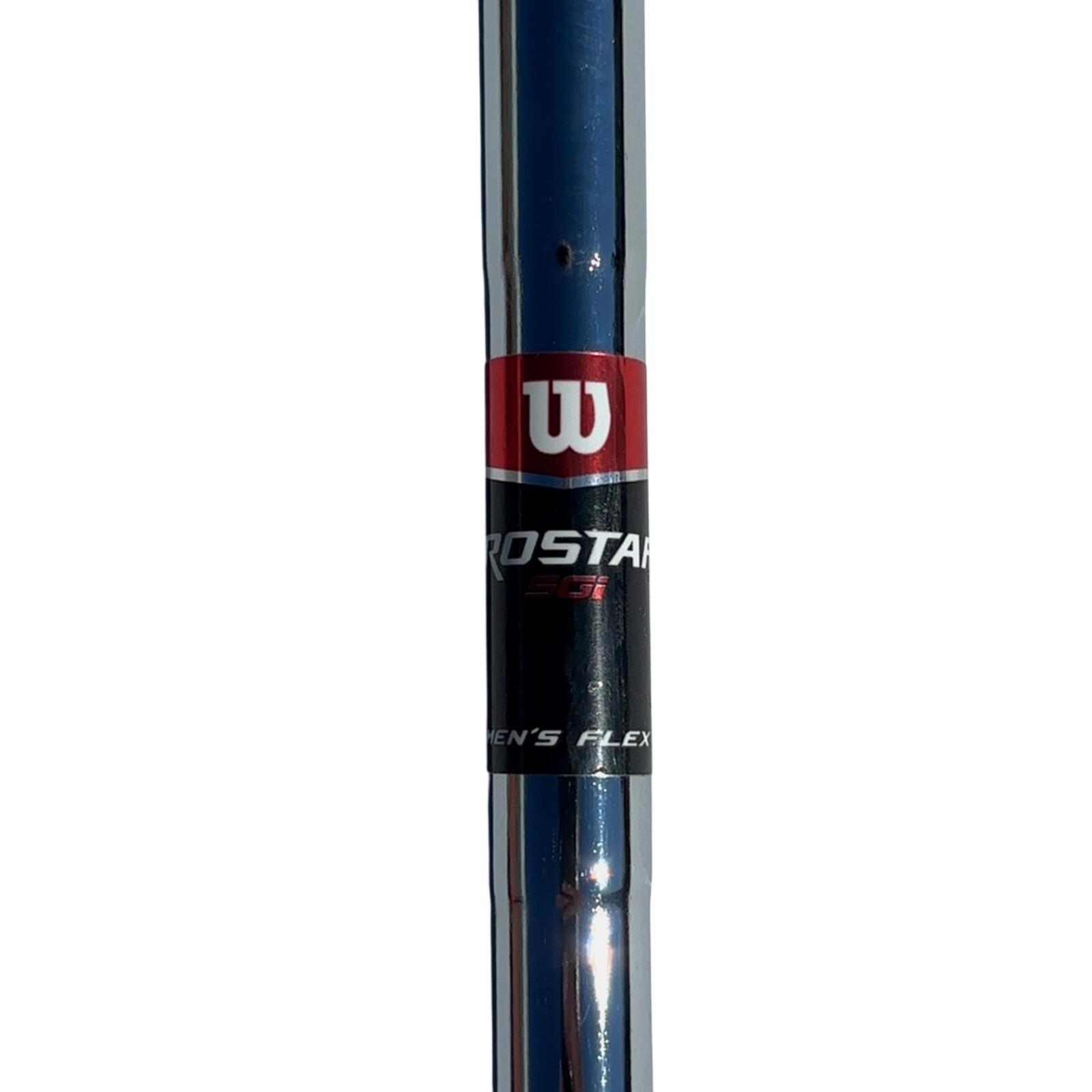 Wilson SGI Série de fers / 7-PW+SW / Flex Regular / Acier 4/7