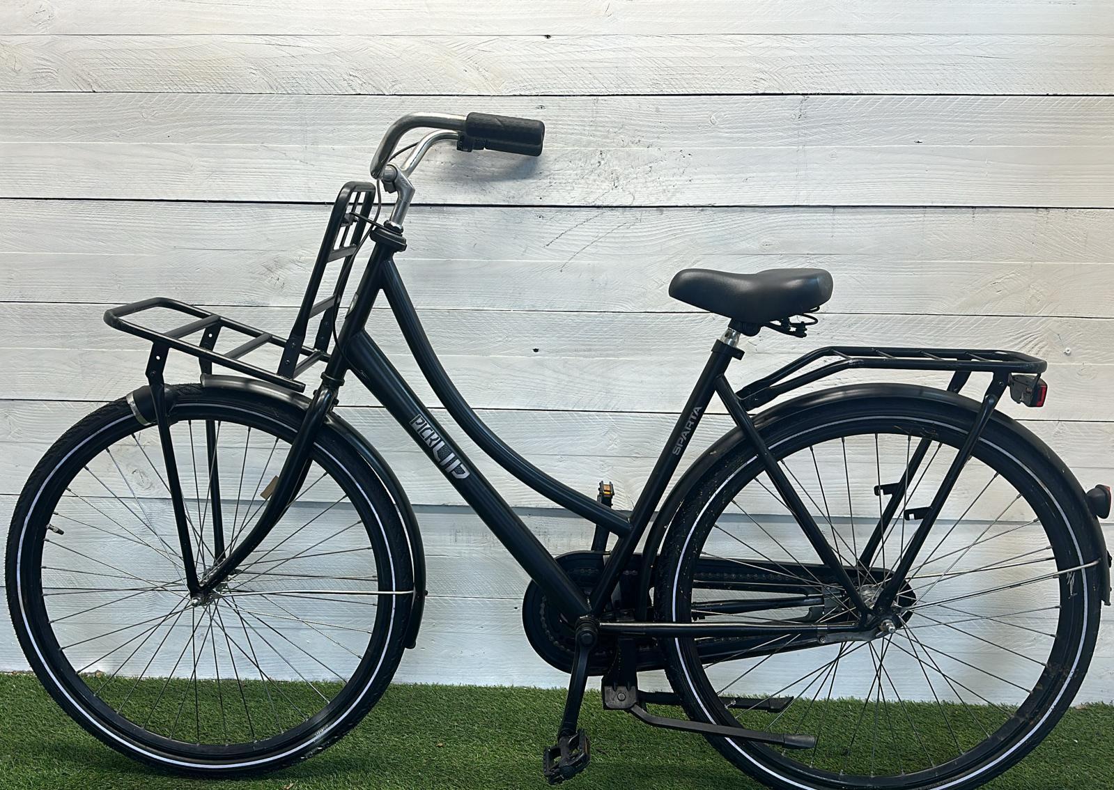 Sparta transport stadsfiets bike, zwart 2/3