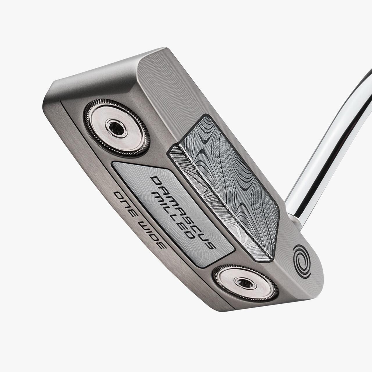 Damascus Milled One Wide Single Bend Putter 2/4
