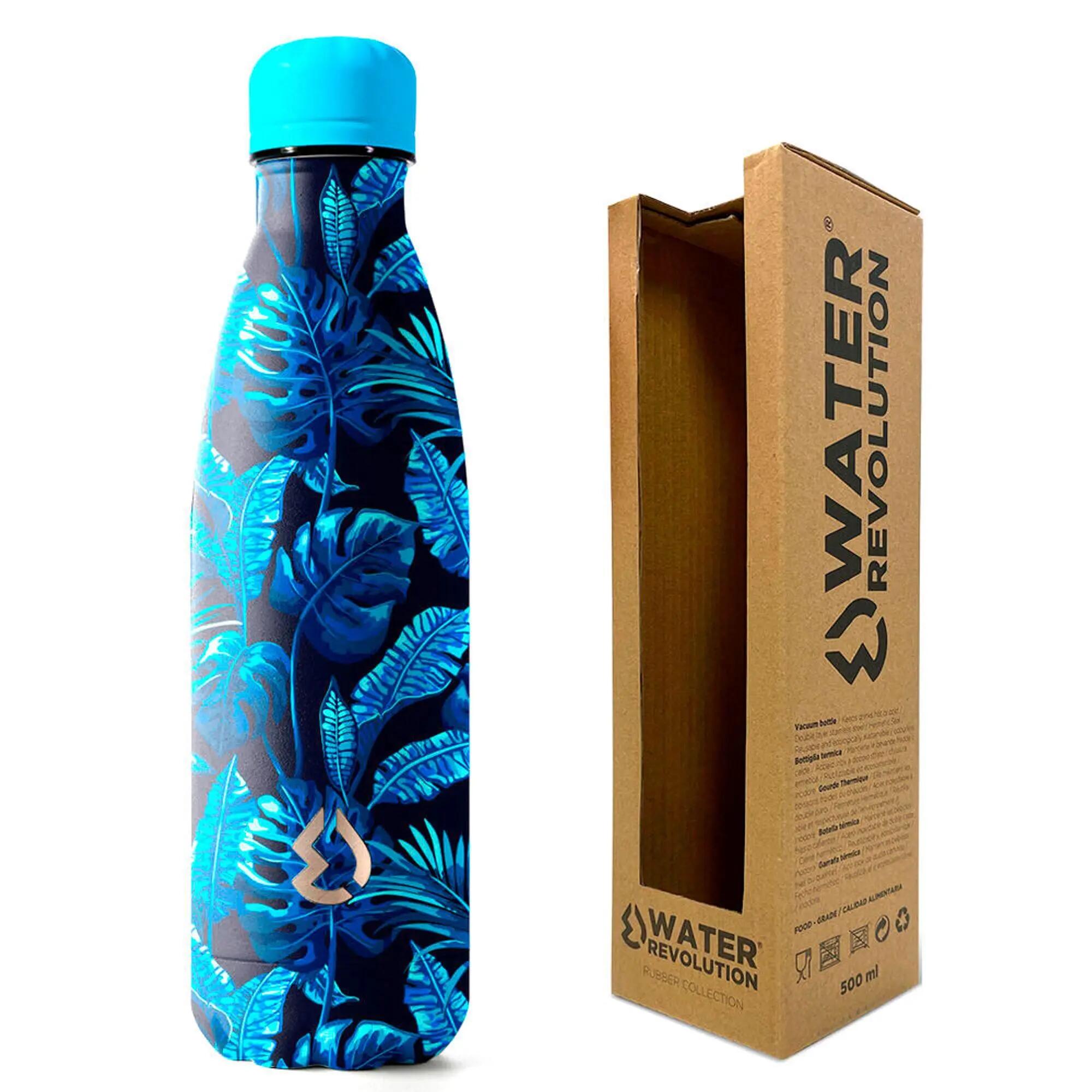Garrafa Térmica Tropical em aço inoxidável antigotas Doble Pared Azul 0,5 L 2/2