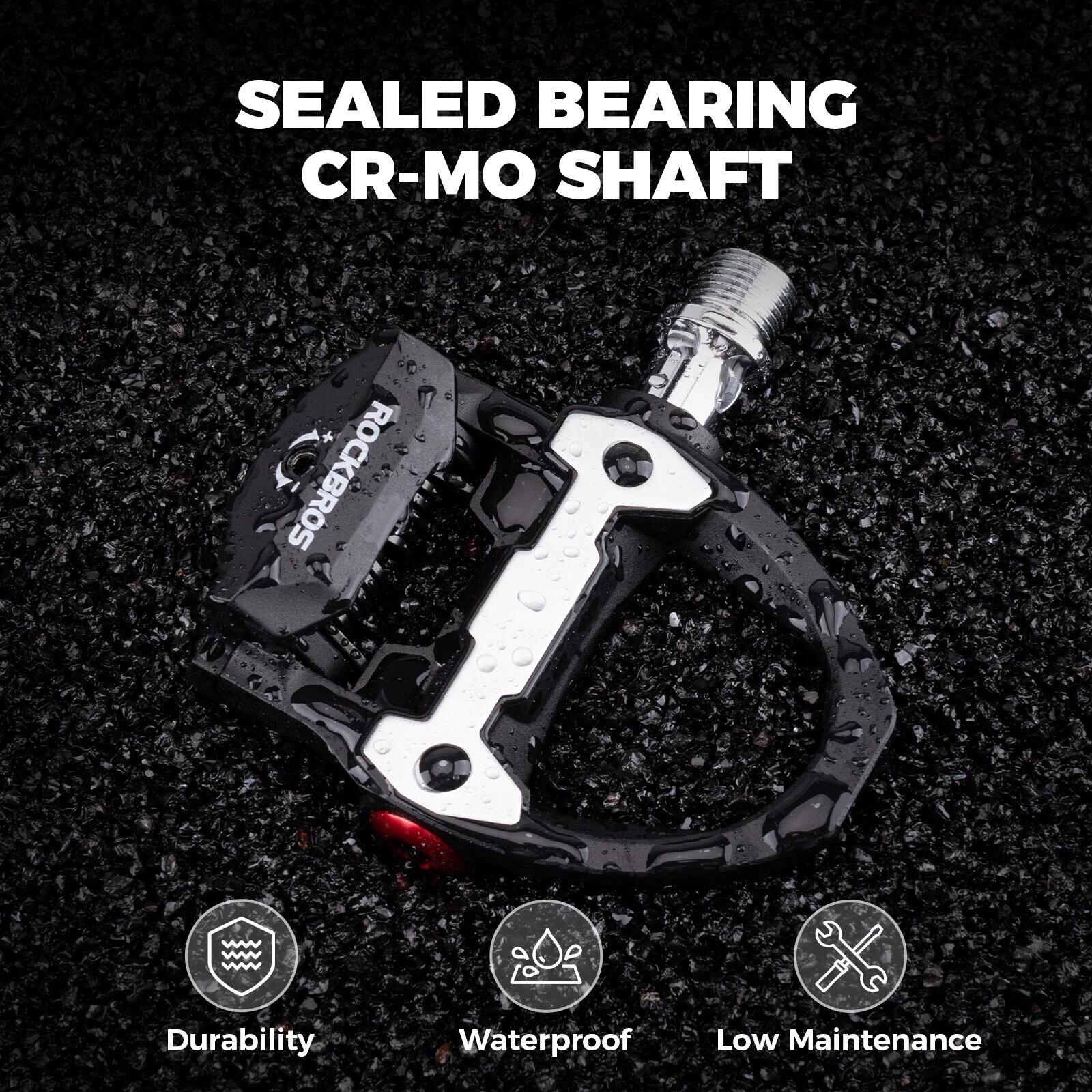 ROCKBROS Fahrradpedale Klickpedal Nylon 6/6