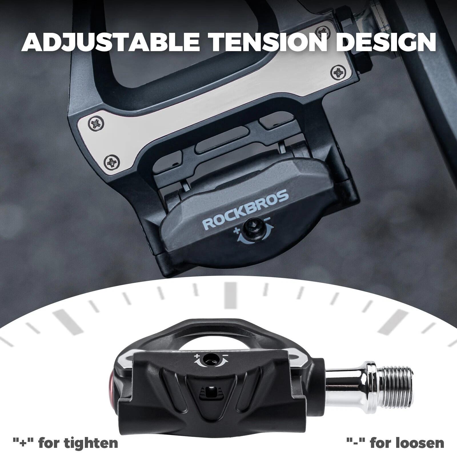 ROCKBROS Fahrradpedale Klickpedal Nylon 4/6