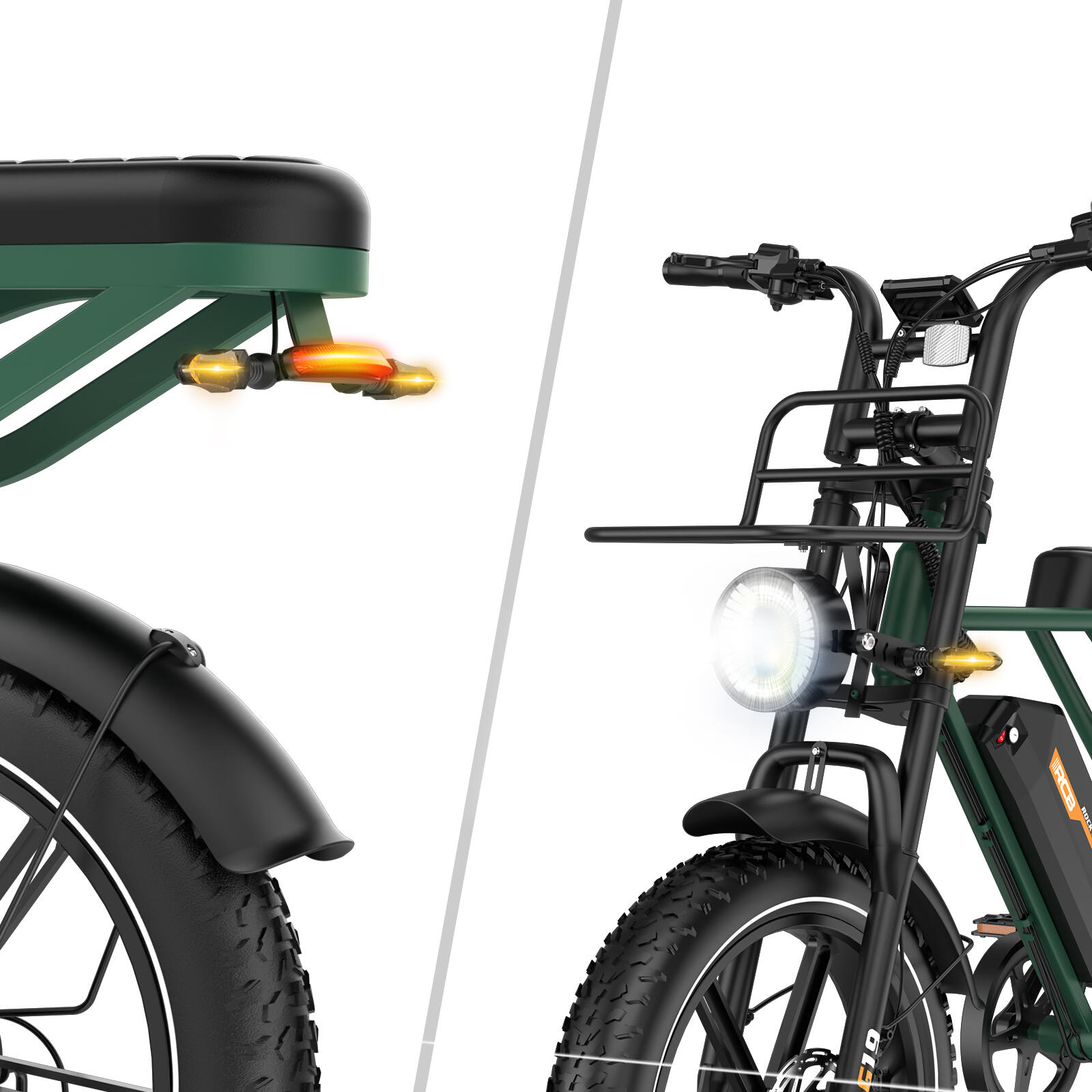 Bici litio adulta RCB G19 sensore coppia, autonomia 120-130km freno idr. 6/7
