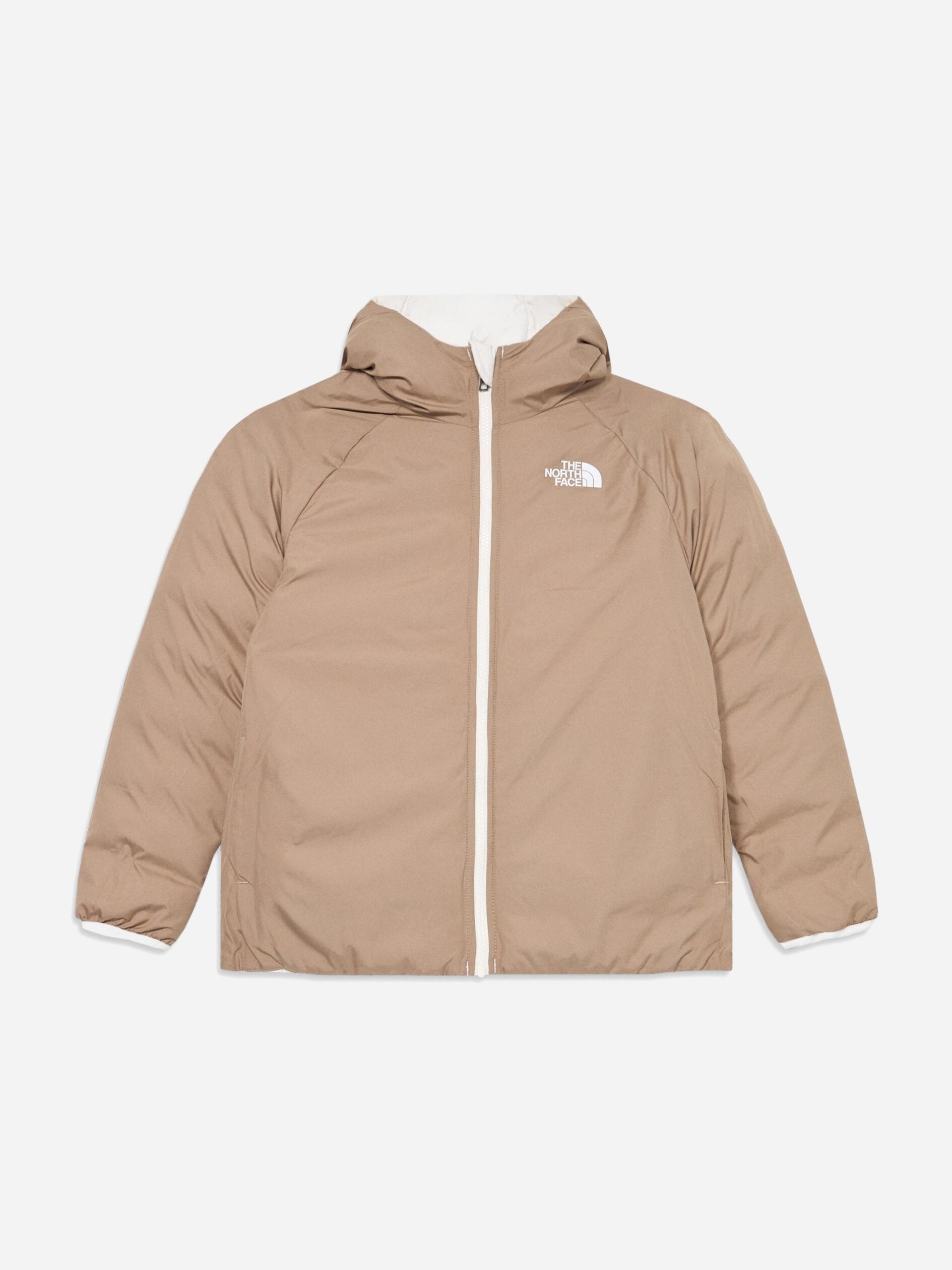 Doudoune fille The North Face G Rvr Perrito Jkt White Dune 3/4