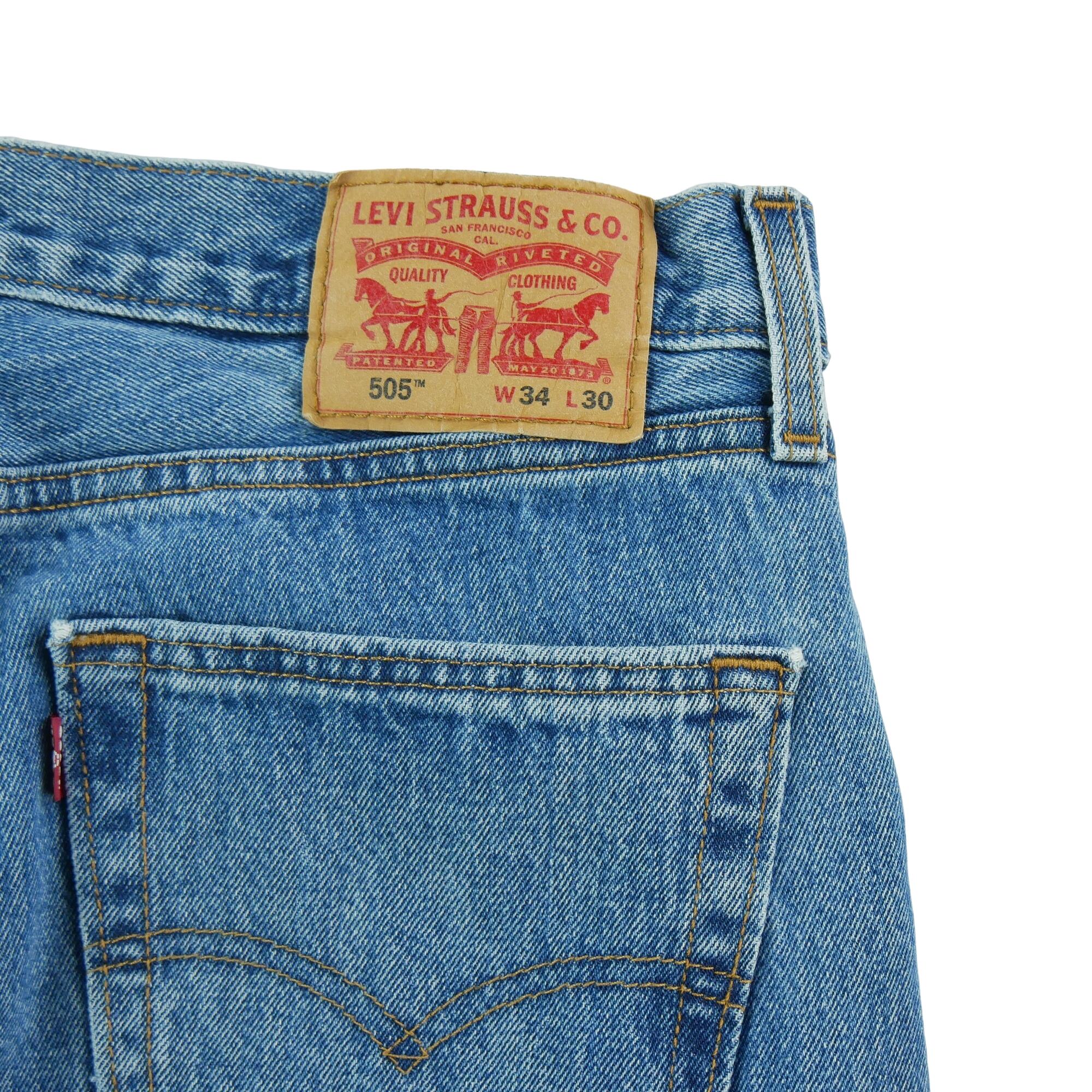 Second hand - Jeans Uomo Levi Strauss 505 Regular - Stato molto buono 7/7