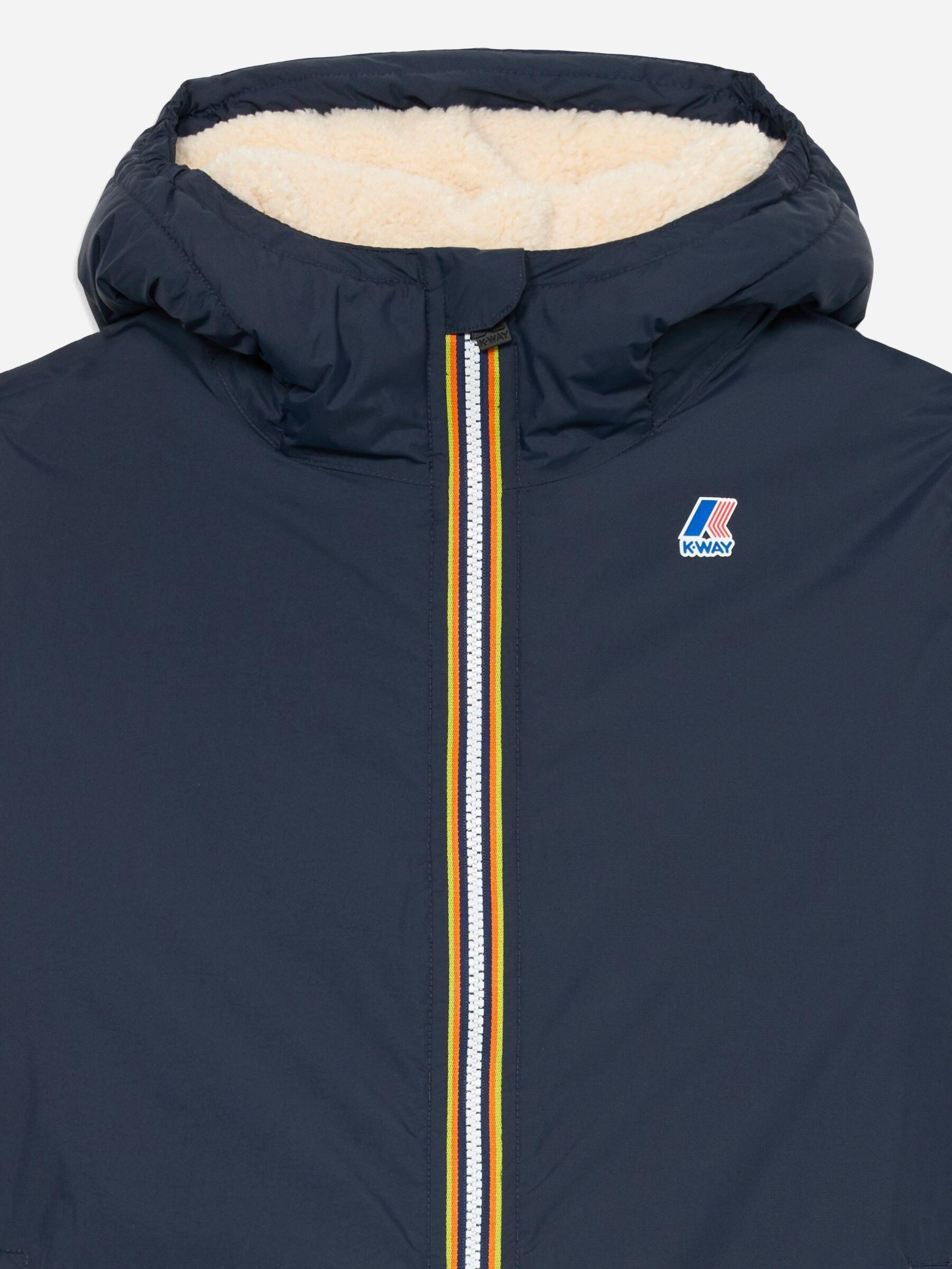 Blouson garçon K-WAY P. Le Vrai 4.0 Eiffel Ors K89 Depht Blue 3/3