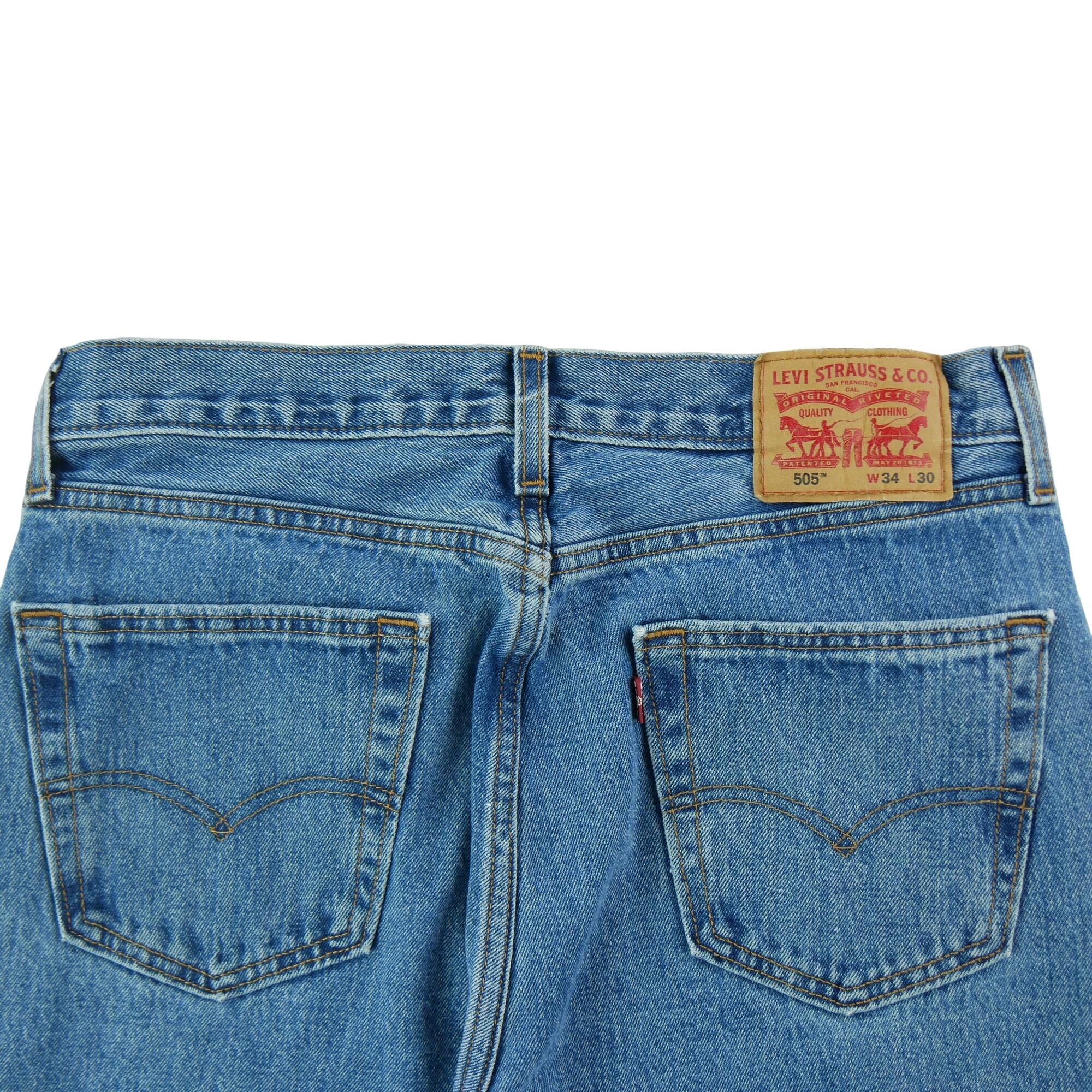 Second hand - Jeans Uomo Levi Strauss 505 Regular - Stato molto buono 4/7