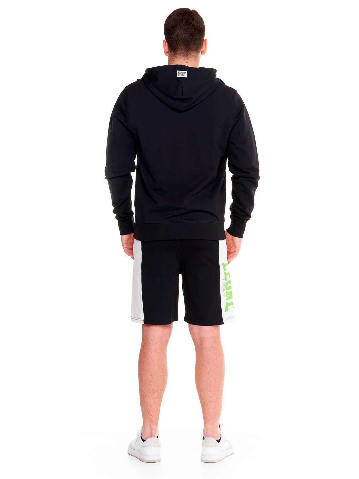 Felpa da uomo con cappuccio e zip Fight Fluo 4/6