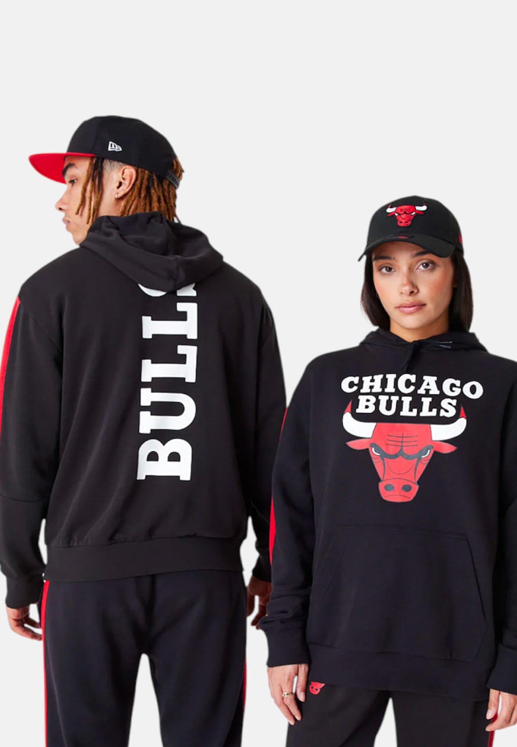 New Era - Felpa NBA COLOUR BLOCK OS HOODY CHIBUL in cotone per uomo 2/4