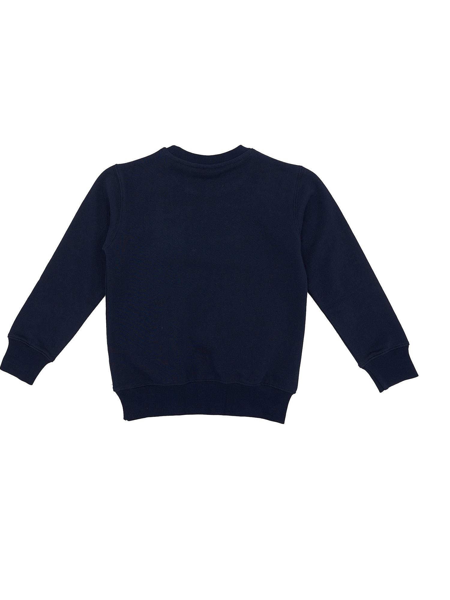 Felpa da bambino girocollo con logo Basic 2/2