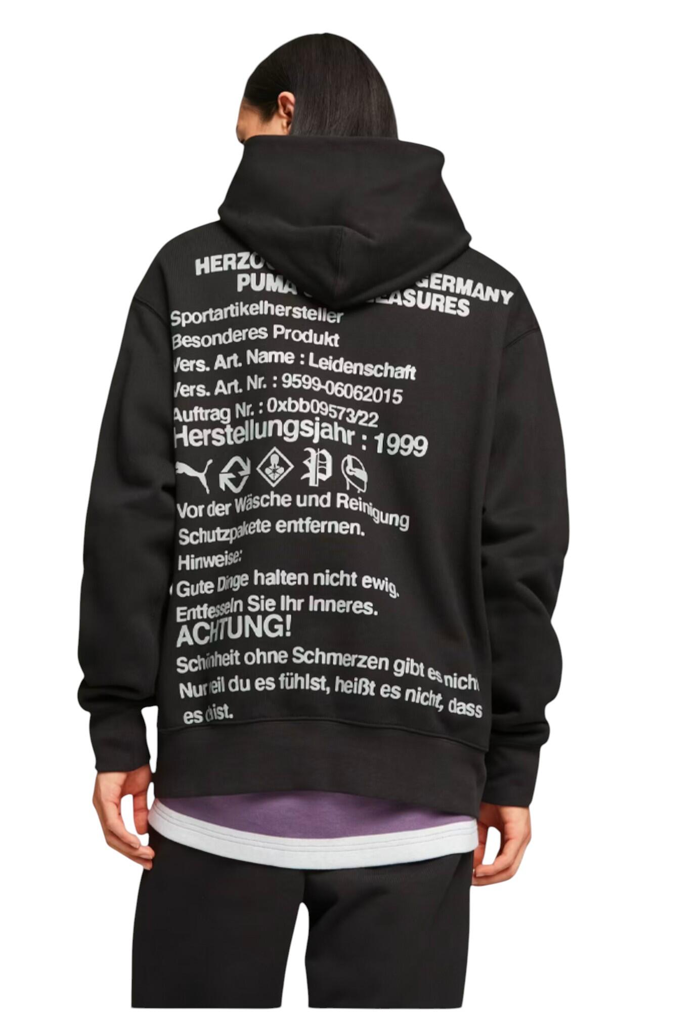 Puma - Sweatshirt PUMA x PLEASURES Graphic Hoodie aus baumwolle für mann 4/6