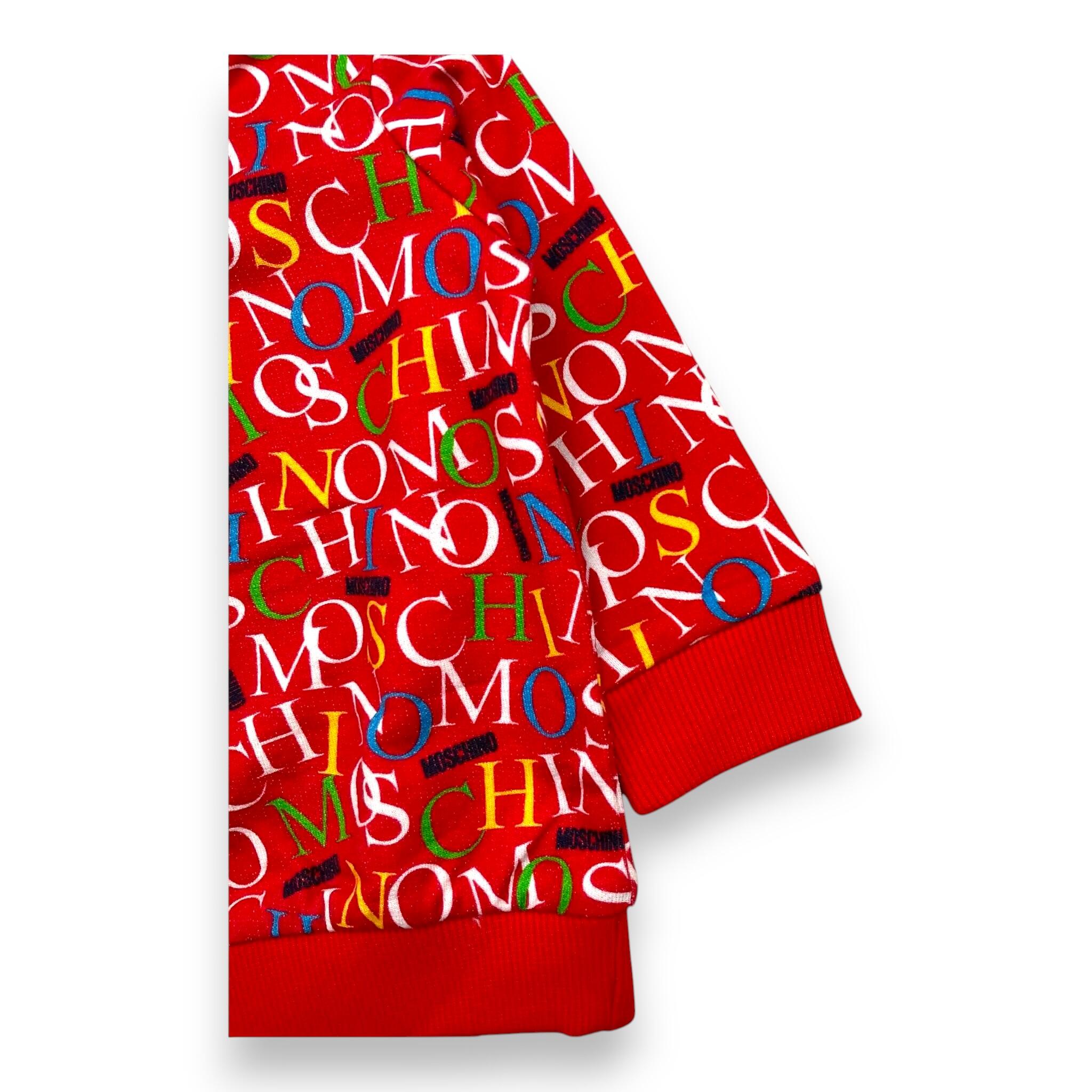 Sweatshirt menino Moschino vermelho 3/3