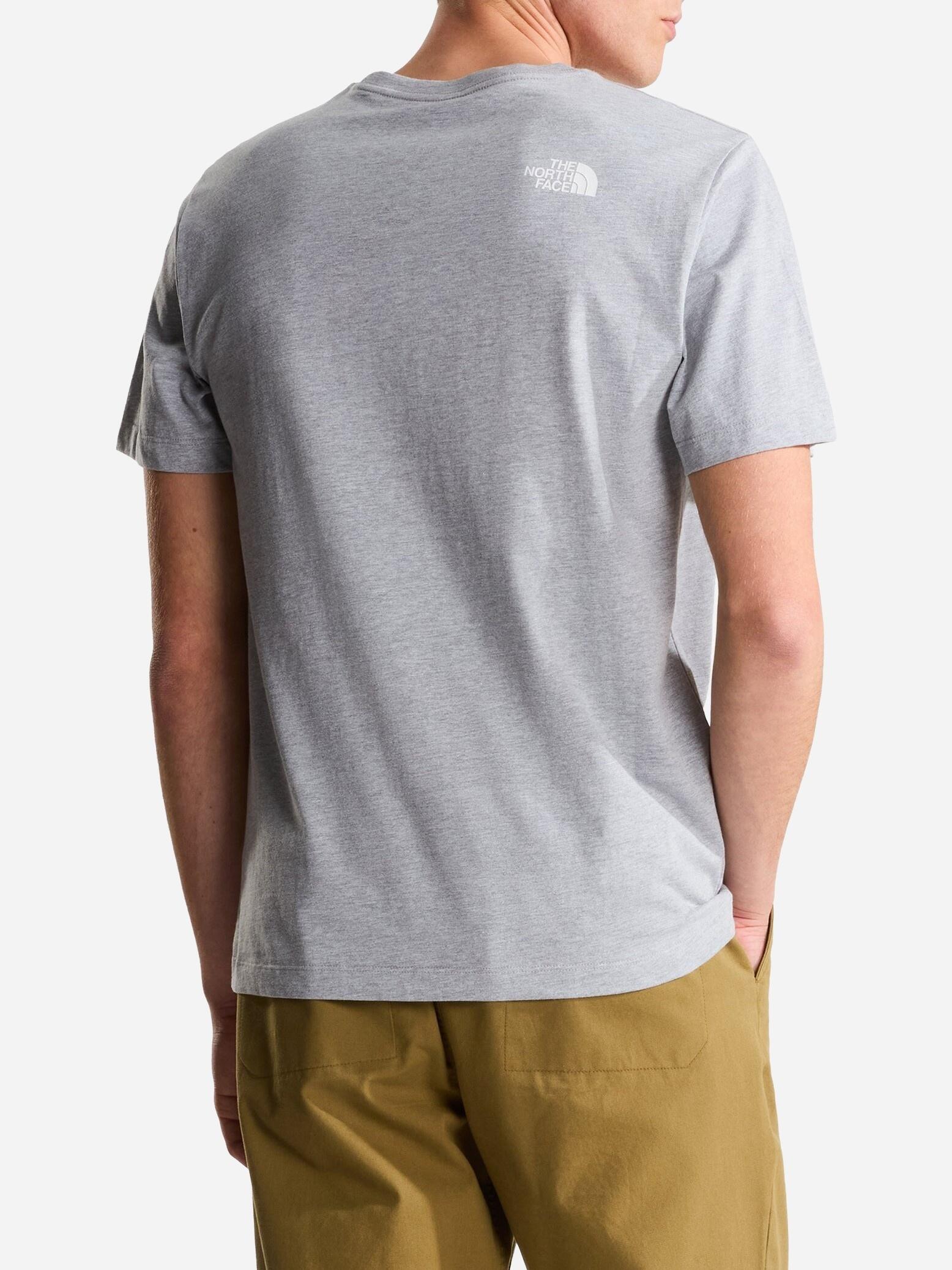 Tee Shirt The North Face M Evo Hlf Dme Reg Ss Tee Nf0a8b6jcu7 Pale Grey 2/6