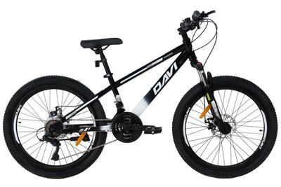 Davi terrano mountainbike 24 inch 9–12 jaar, 21 versnellingen, robuust frame 11