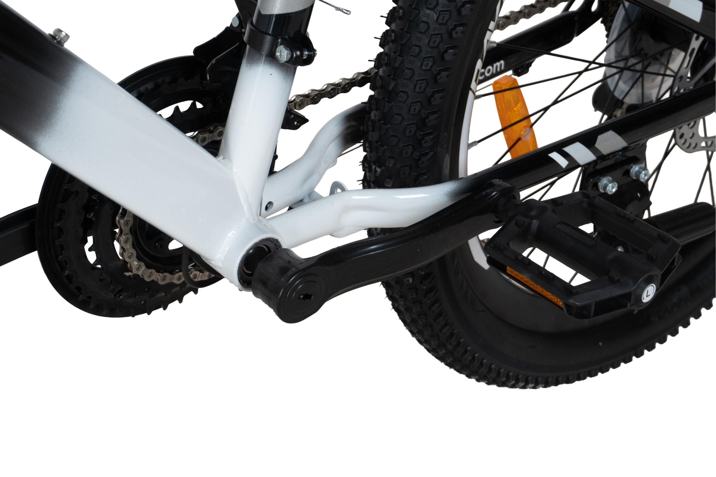 Davi Terrano mountainbike 24 inch 9–12 jaar, 21 versnellingen, robuust frame 11" 7/7