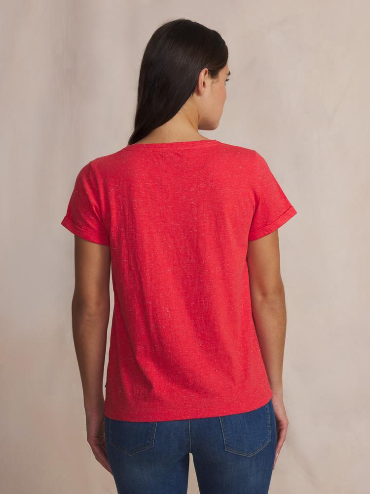 Gebreid dames-T-shirt TBS Adina 2/5