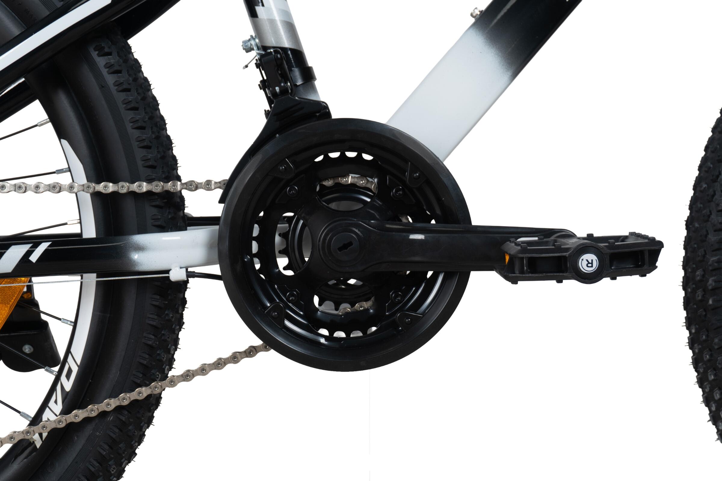 Davi Terrano mountainbike 24 inch 9–12 jaar, 21 versnellingen, robuust frame 11" 6/7