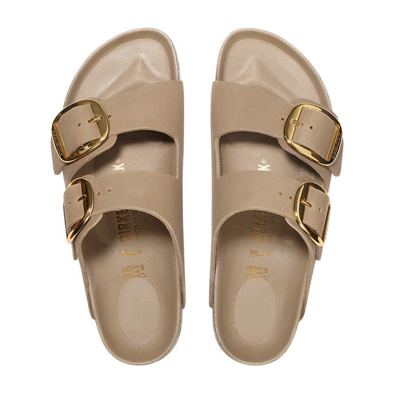 Ciabatta Donna ARIZONA BIG BUCKLE Beige 5/7