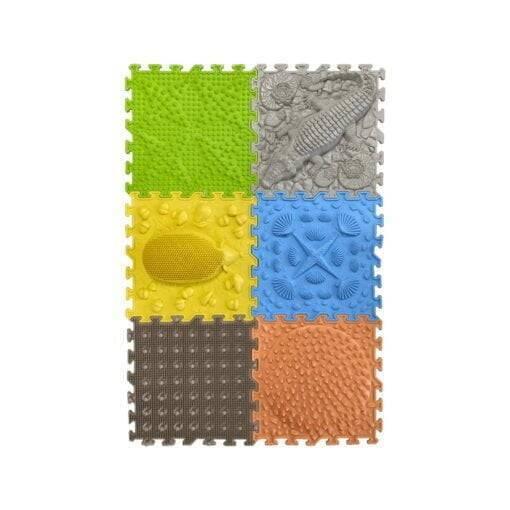 Tapis sensoriel Young Explorer 6 pièces 1/7
