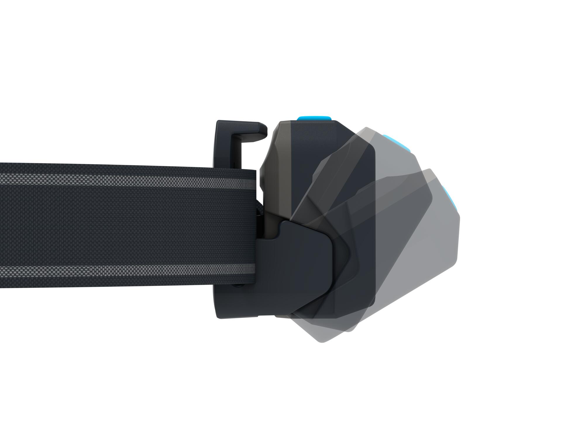 Lampe frontale LED à piles – Course à pied – 400lm, IP54, 80m, 1xAAA – NEO3 Bleu 5/7