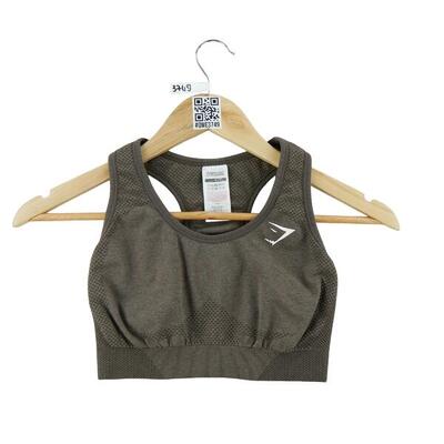 Tweedehands - sportbeha dames gymshark yoga bruin - als nieuw