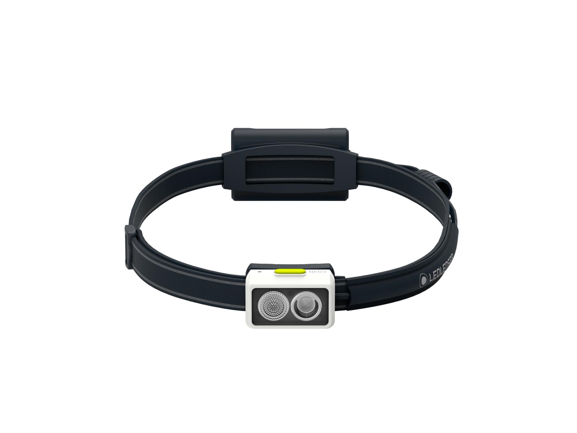 Lampe frontale LED à piles – Course à pied – 400lm, IP54, 80m, 1xAAA – NEO3 Vert 2/6