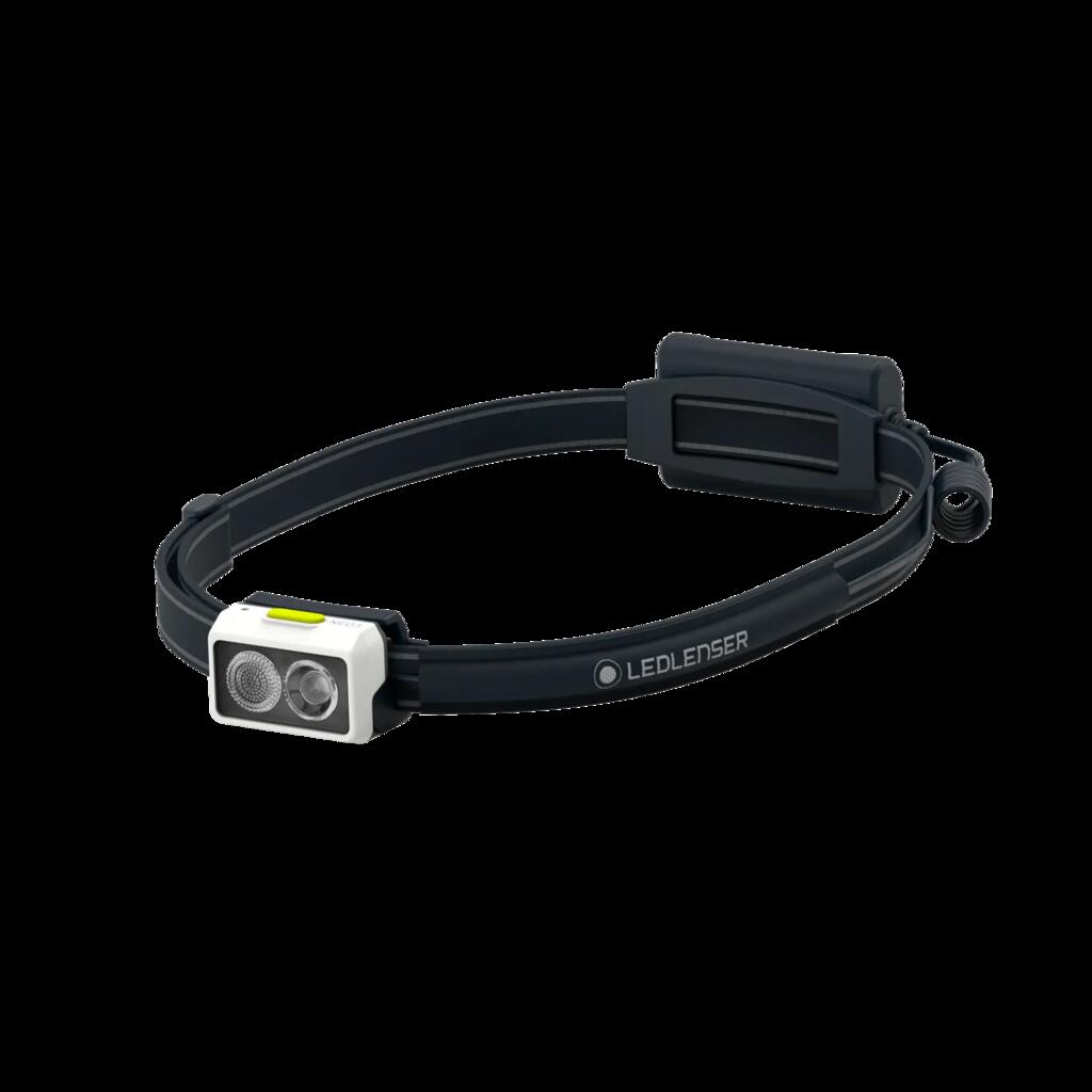 NEO3 Running Head Torch LED, x3 AAA Battery, Inc Red Rear Light (Lime White)