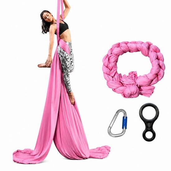Szarfa aerial silk, akrobatyczna, wertykalna MEDIUM STRETCH 10% szerokość 150cm