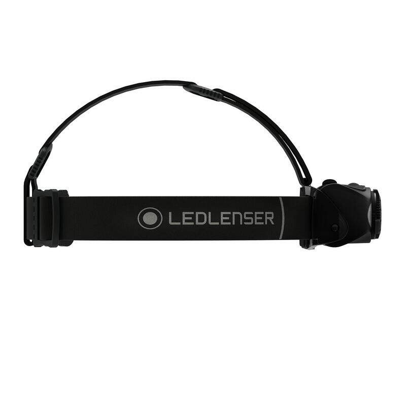 LANTERNA FRONTALA LED LENSER MH8 BLACK, 600 LUMENI, REINCARCABILA