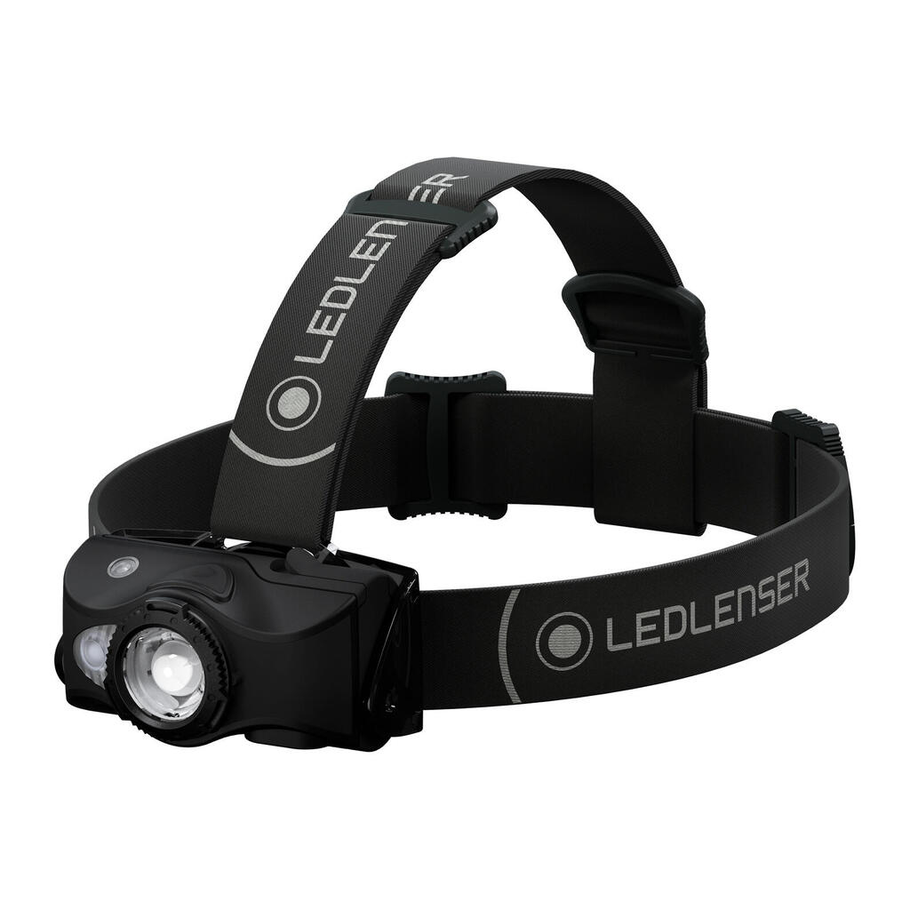 MH8 RGB Head Torch Rechargeable 600lm LED Waterproof, Inc Red, Green, Blue Light