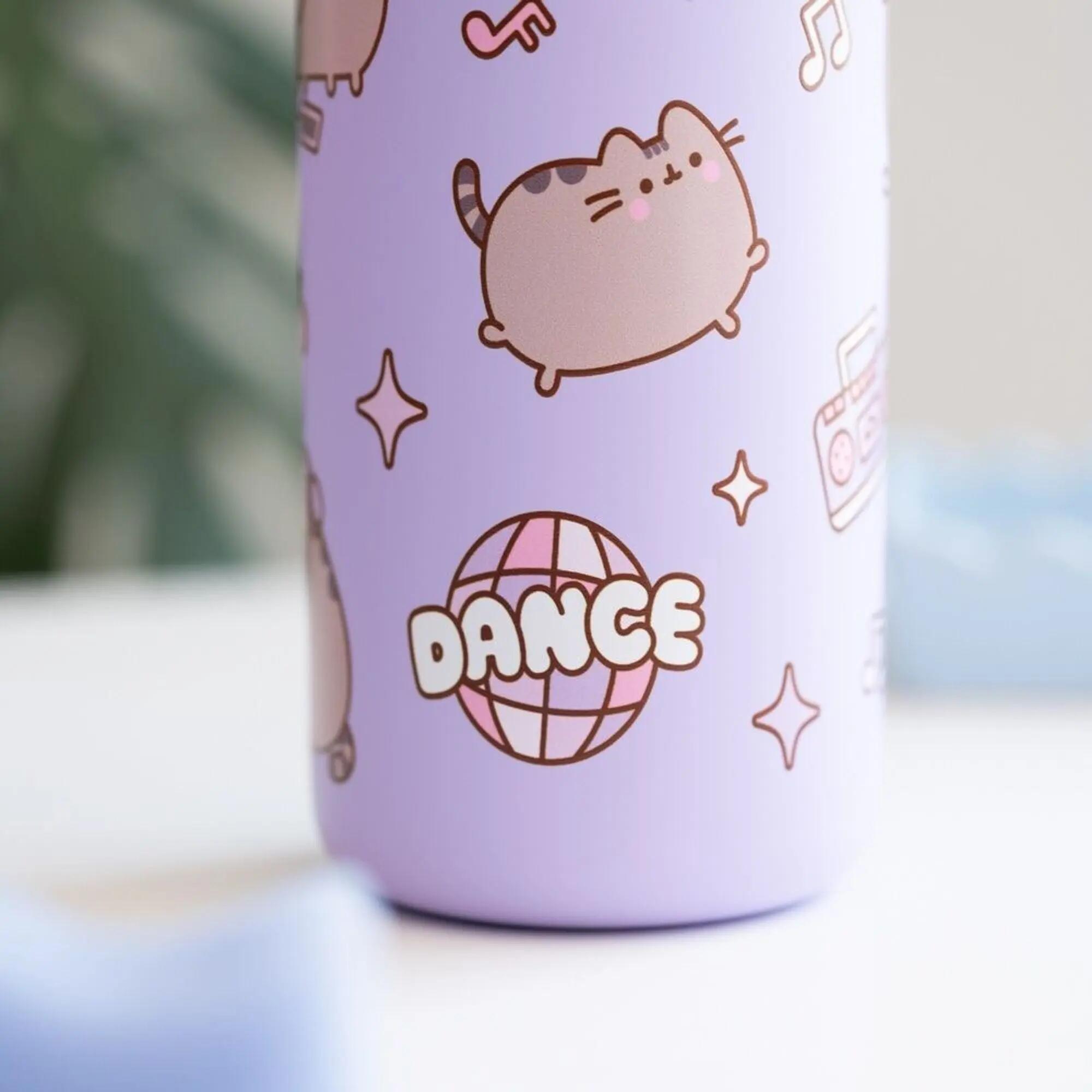 Botella de Acero Inoxidable Infantil Pusheen Moments Doble Pared Lila 0,5 L 3/3