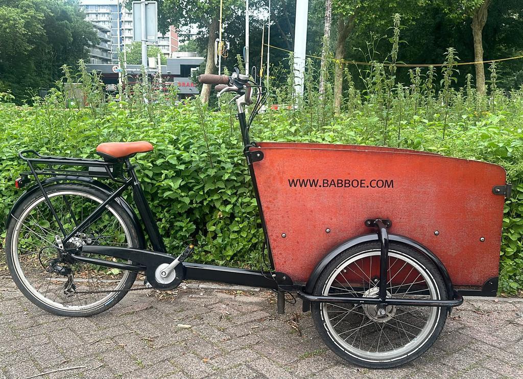 Babboe electric stadsfiets bike, zwart 3/7