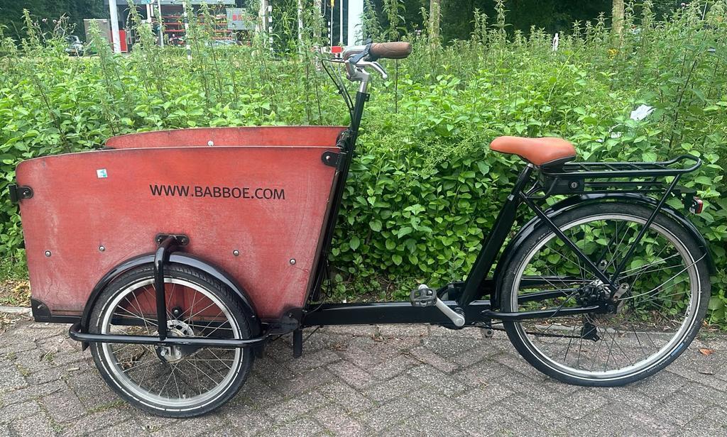 Babboe electric stadsfiets bike, zwart 2/7
