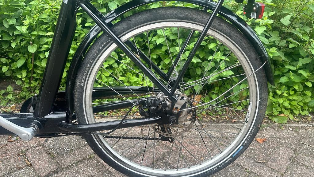Babboe electric stadsfiets bike, zwart 7/7