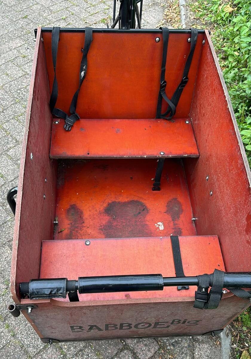 Babboe electric stadsfiets bike, zwart 4/7