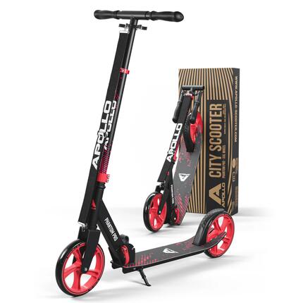 Trottinette Apollo City Phantom – enfant pliable avec guidon réglable