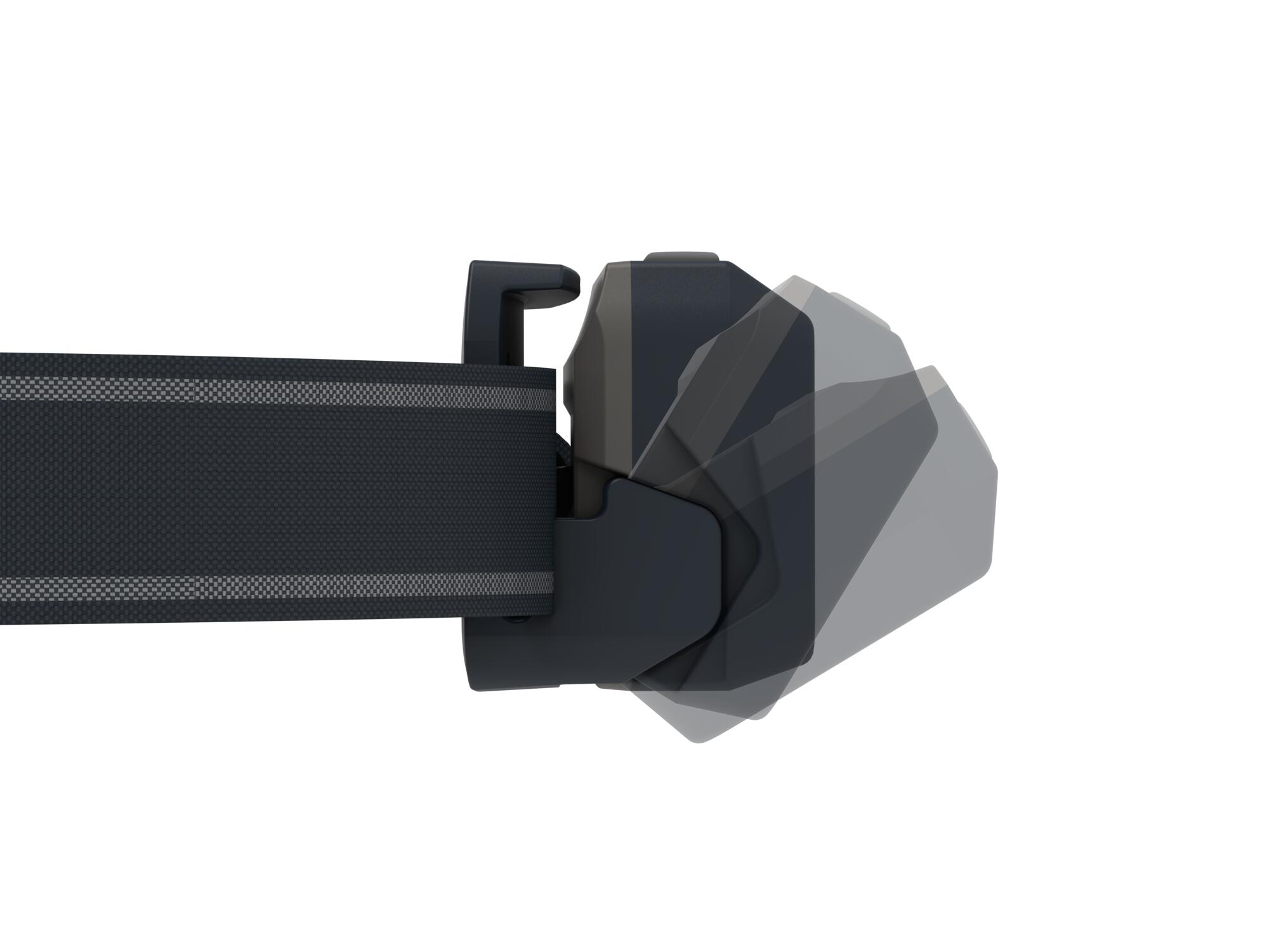 Lampe frontale LED à piles – Course à pied – 400lm, IP54, 80m, 1xAAA – NEO3 Noir 5/7