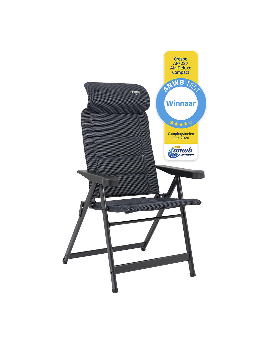Verstellbarer Stuhl - M - AP/237 - Air-Deluxe - Compact - Grau 1/7