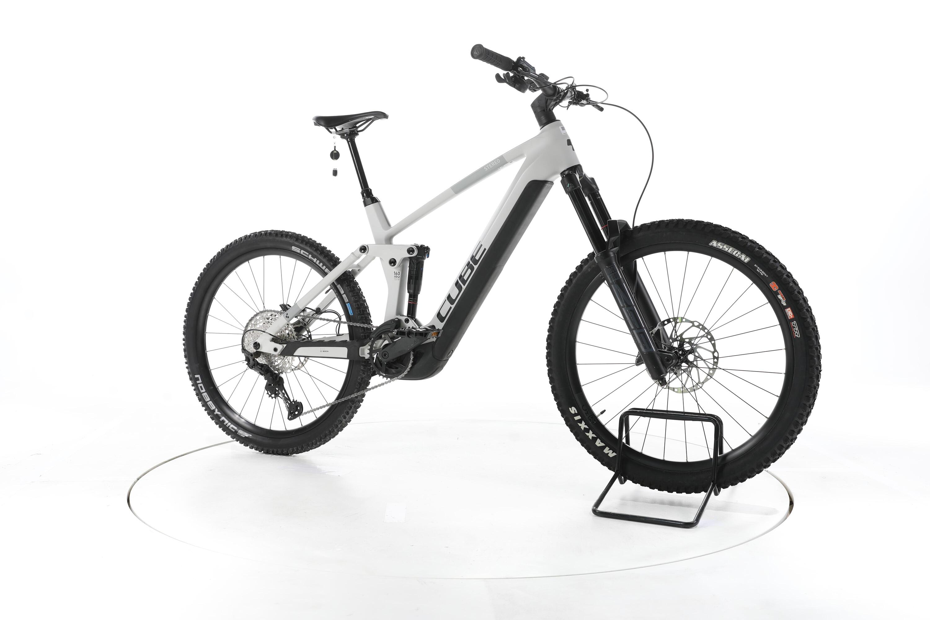 Second Life - Cube STEREO HYBRID 160HPC SLX E-Bike Carbon - Bardzo dobry stan 2/7