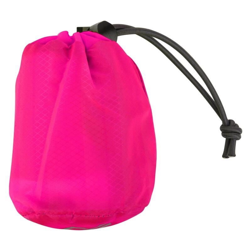 Sac à dos SILICONE (Gris foncé/rose vif)