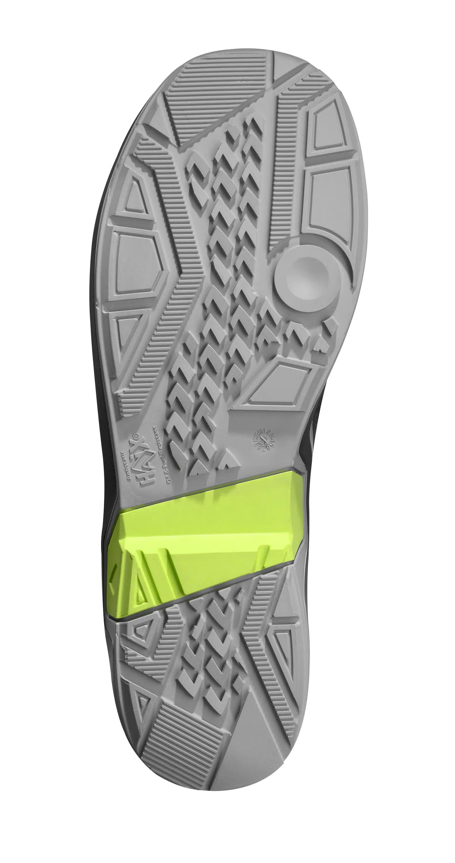 HAIX Sapatos de segurança CONNEXIS Safety T Ws S1P baixo cinza-cítrico 2/2