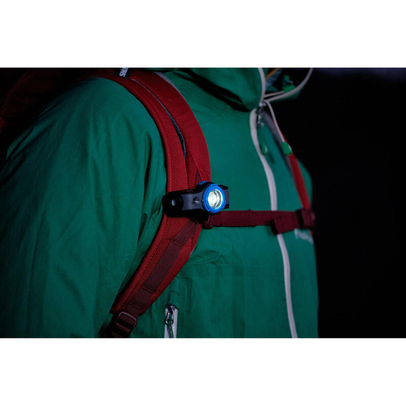 LANTERNA FRONTALA LED LENSER MH5 BLACK/GREY, 400 LUMENI, REINCARCABILA