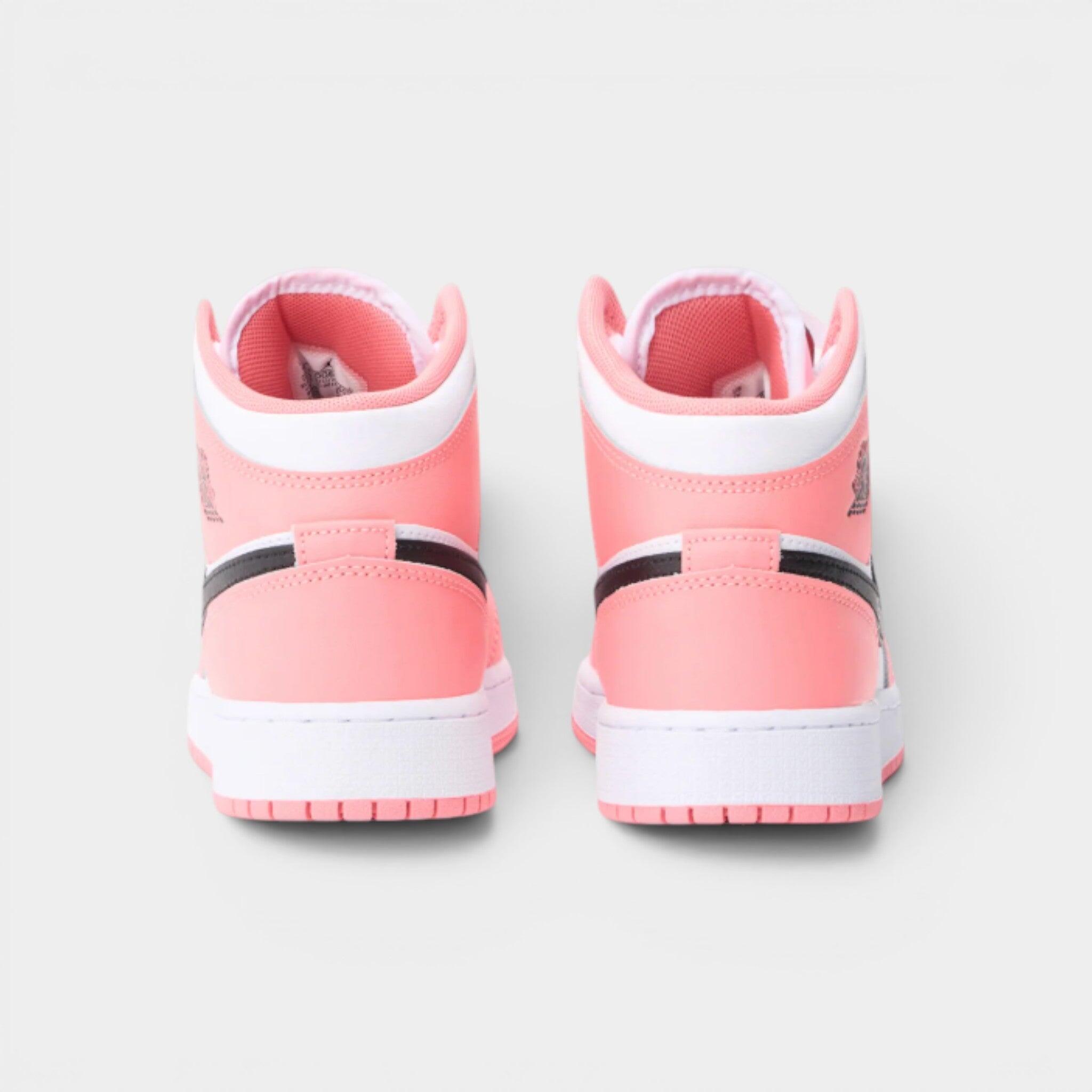 Jordan 1 Mid Pink Gaze/Black-White 3/3