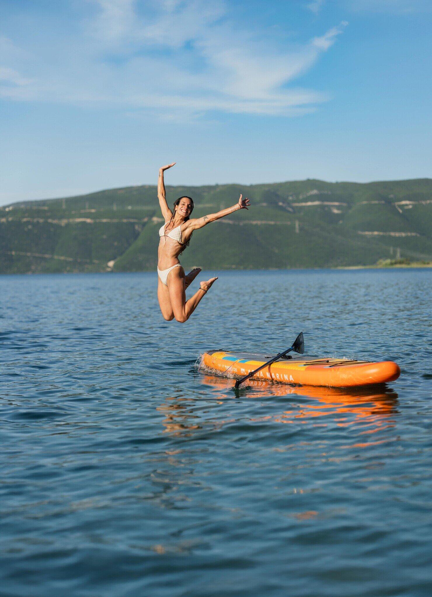 Aqua Marina GO AMGO allround SUP set opblaasbaar board 3/7