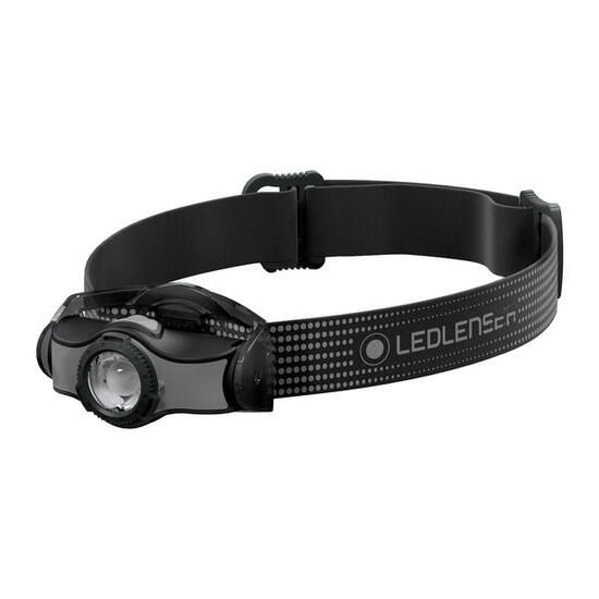 Lampe frontale LED à piles – Camping, Randonnée – 200lm, IP54, 130m, 1xAA – MH3