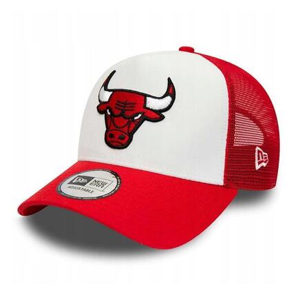 Casquette adulte A-Frame Trucker Chicago Bulls Team Colour Rouge