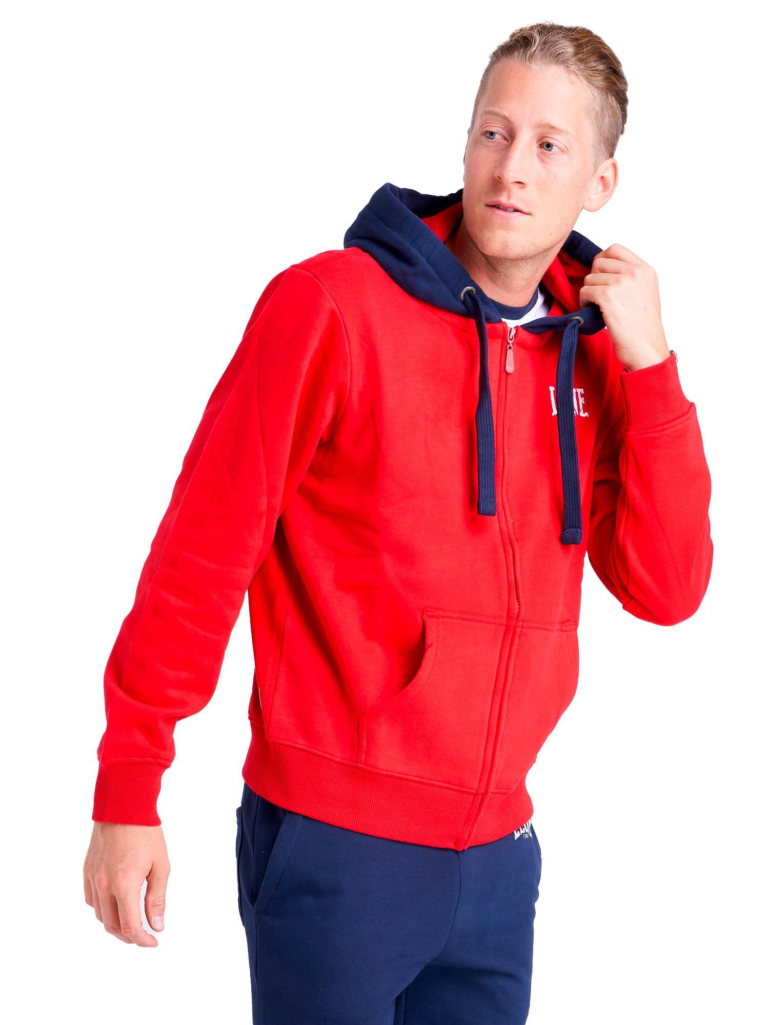 Tuta da uomo con cappuccio e zip Leone 1947 Apparel Vintage Small Logo 2/6